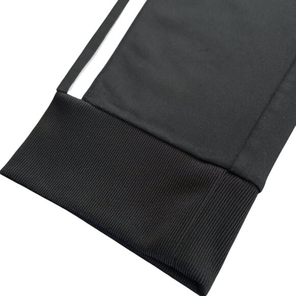 Adidas Black Athletic Track Pants - Kids Size M (10/12) - Picture 2 of 7
